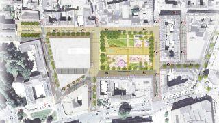 Vignette Place de la République à Caen, les études avancent !